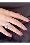 Silver Color, Adjustable, Zircon Stone''Vip Design'' Steel Ring - 3