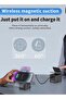 CX027 Magnetic Wireless 3-in-1 Charging Station Pocket Sized Powerhouse Compact For Travel With Fast Charging 4.0 - 3