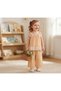 Girls' Daisy and Lace Detail Tank Top and Pants Set - 2