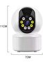 JT-8183HJS Indoor Wi-Fi PTZ Security Camera, 360° View, Night Vision, PIR Motion Detection, - 2
