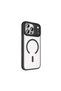 iPhone 17 Pro Max Case Magsafe Transparent Back Face Camera Raised Silicone Lckc - 2