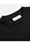Oversize Kalıp Bisiklet Yaka Basic T-shirt - 3