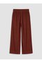 Vizyon New Season Elastic Waist Wide Leg Women's Trousers - 7
