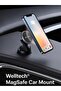 WELLTECH HOL923 Magnetic Car Phone Holder, Suction Cup Mount, Black - 6