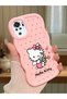 Redmi Note 10 4g Compatible Case Camera Protector Pink Silicone Couple Phone Case Kitty Pattern