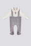 U.S. Polo Assn Baby Girl Black Jumpsuit