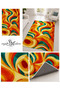Sdt Mixed Patterned Modern Woven Base Decorative Carpet Sdtamor1193 - 3