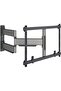 Vogel's TVM 5645 full-motion ultra-thin TV wall bracket for 40 43 45 50 55 60 65 70 75 77 inch TVs, Max. 99 lbs, Swivels up to 180°, Full-motion TV mount, Universally compatible, Black