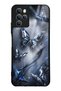 Omix X700 Midnight Chrome Butterfly Design Glossy Phone Case