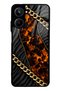 Realme 10 Golden Eclipse Design Glossy Phone Case