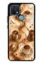 Oppo A15 Golden Mocha Flow Design Glossy Phone Case