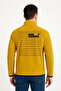 Front Back Polar Sweater Mock Neck - Yellow - 2