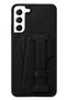 Samsung Galaxy S22 Plus Case Hd Leather Cover with Business Card Holder - Black