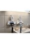 Specially Designed 2-Pack Wall Adhesive Razor Hanger - Men's & Women's Razor Holder Bathroom Organizer - Bathroom Razor Hanger Pair