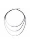 316L Stainless Steel Multi-Layer Snake Chain Women's Necklace - 2