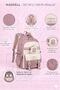 Imported Luxury Quality Accessories for Primary and Secondary School Bags with Wallet Detail - 2