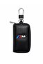 Bmw m Leather Zippered Keychain Stylish Quality Accessory Bag Car New