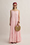 Layered Gilet Dress Pink - 6