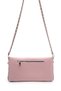 Folding Cover Chain Portfolio Women's Crossbody Bag Hamah Powder - 6