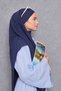Women's Shawl Cotton-Like Non-Ironing Shawl 75X190 cm - 4