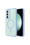 Galaxy S23 Fe Case Magsafe Transparent Back Face Camera Raised Silicone Lckc - 3