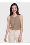 Alita city ribbed crew neck women's tank top: stand out from the crowd