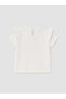 Pink Striped Baby Girl Gabardine Dress - 7