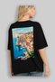 Dubrovnik Croatia 2 Black Oversize Country City Back Printed Unisex T-Shirt 100% Cotton Premium - 4