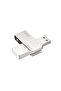 USB2608 64GB USB 3.2 Flash Drive – Zinc Alloy, Up to 110MB/s, Silver