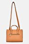 CXL by Women Brand Logo Satchel Bag, Brown - 2