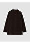 Lcw Modest Brown Turtleneck Women's Knitwear Sweater - 5