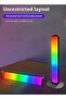 قطعتان من حامل سماعات الرأس البلاستيكي للألعاب مع إضاءة RGB محيطة، يتحكم به عبر تطبيق بلوتوث مع مزامنة الموسيقى - 4