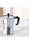 3-Cup Retro Design Aluminum Moka Pot - Stovetop Espresso and Filter Coffee Maker - 3