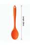 Fullcook Silicone Spoon 20 cm - Lime Green / Orange / Light Blue - 2