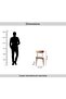 BRAYDEN DINING CHAIR - NATURAL BEIGE - 6