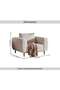 PIET SINGLE SEATER SOFA - LIGHT GREY - 4