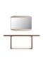 ROPHE CONSOLE TABLE WITH MIRROR - DARK GRAY - 6