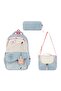 Waterproof School Bag Thermal Lunch Bag Pencil Case Triple School Set