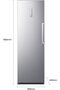 356 Litre Upright Freezer Single Door Finish Silver Model FV356N4ASU - 7