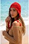 Flora Cotton Lace Knitted Bandana Beanie