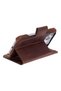 Porta Saddle Heritage Leather iPhone 17 Pro (6.3") Genuine Leather Phone Case with Detachable Wallet - 6