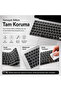 MacBook Pro 14.2 Inch M1 M2 M3 M4 M5 A2442 A2992 A2918 Compatible Turkish Q Keyboard Protector Black Silicone - 6