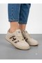 Women's Beige Sneaker Daily Orthopedic Sole Walking Sports Shoes