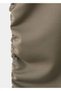 Drape detaylı dokuma elbise - 7