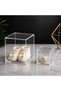 3mm Transparent Plexi Acrylic Box 11X11 cm - 2