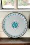 No 60 Enamel Tray Tableware, Food Presentation Tray, Floor Table Zinc ~58 cm - 2