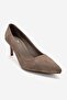 Clyde Mink Suede Genuine Leather Women's Heeled Shoes - 3