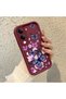 Vivo Y29S Compatible Case Camera Protector Burgundy Silicone Couple Phone Case Butterfly Pattern - 3