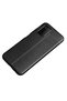 Galaxy A03S Case Leather Look Silicone with Camera Protection Ultimate Protection Senk - 6