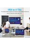 50m Wireless HDMI Transmitter and Receiver - 1080P 4K HD Wireless HDMI Extender Adapter for Streaming Video/Audio from Laptop/PC to TV/Projector/Monitor - 2